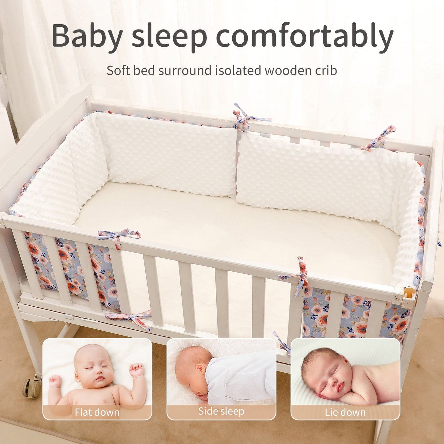 Breathable Bed Surround - MamimamiHome Baby