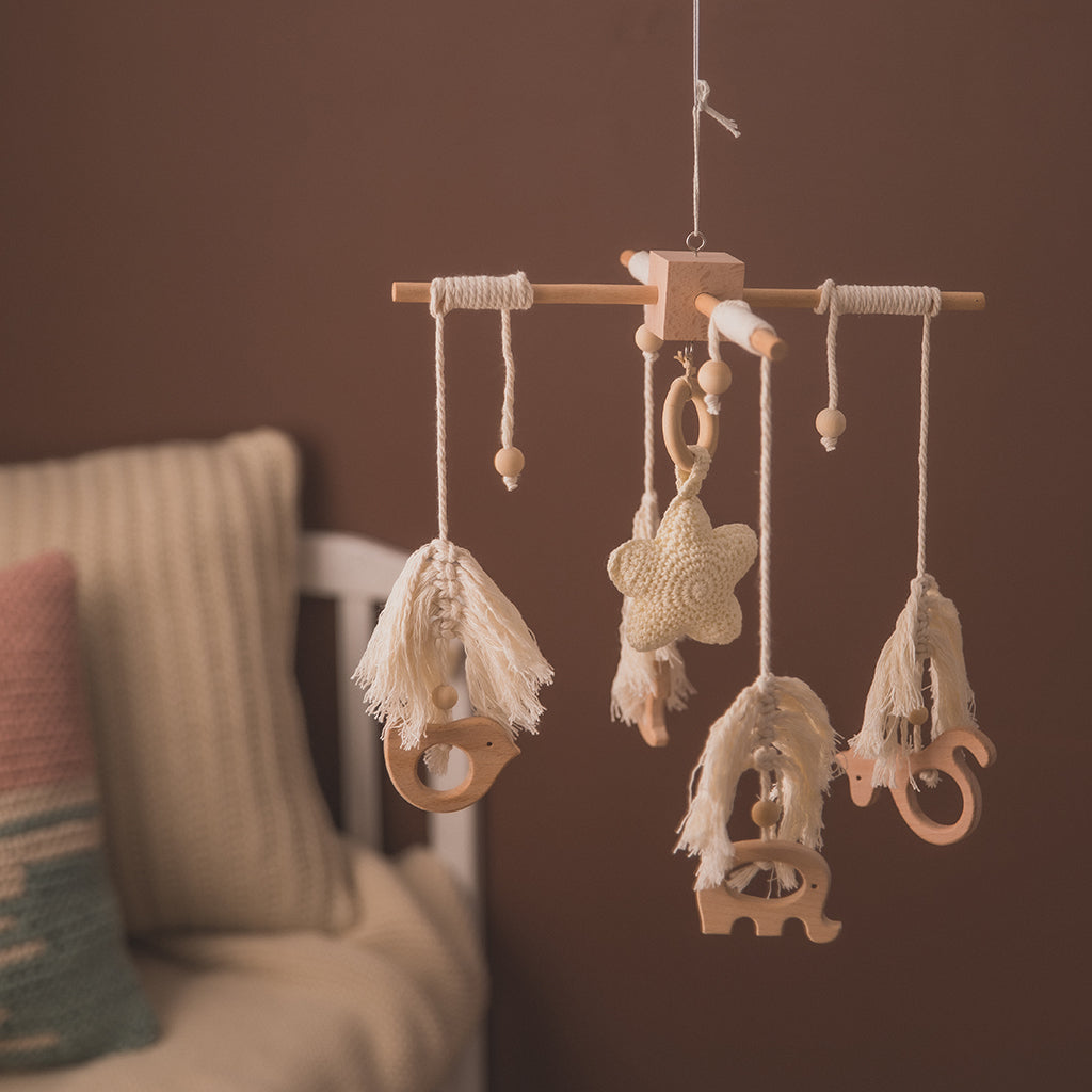 Tassel Season Crib Mobile - MamimamiHome Baby