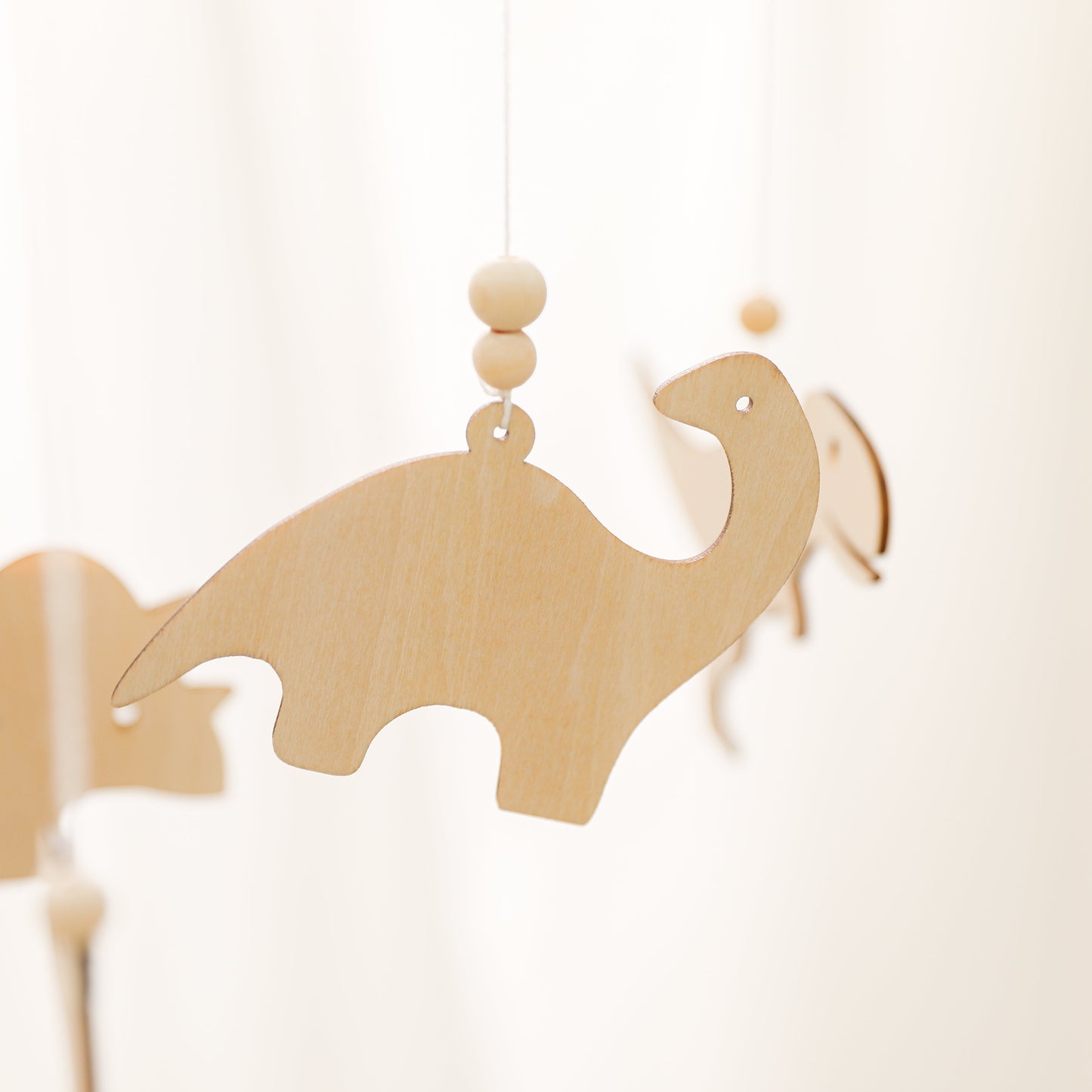 Wooden Dinosaur Bed Bell - MamimamiHome Baby