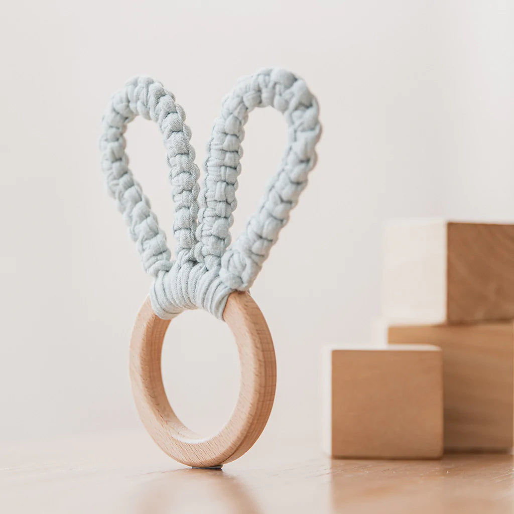 Sweet Bunny Teether Ring - MamimamiHome Baby