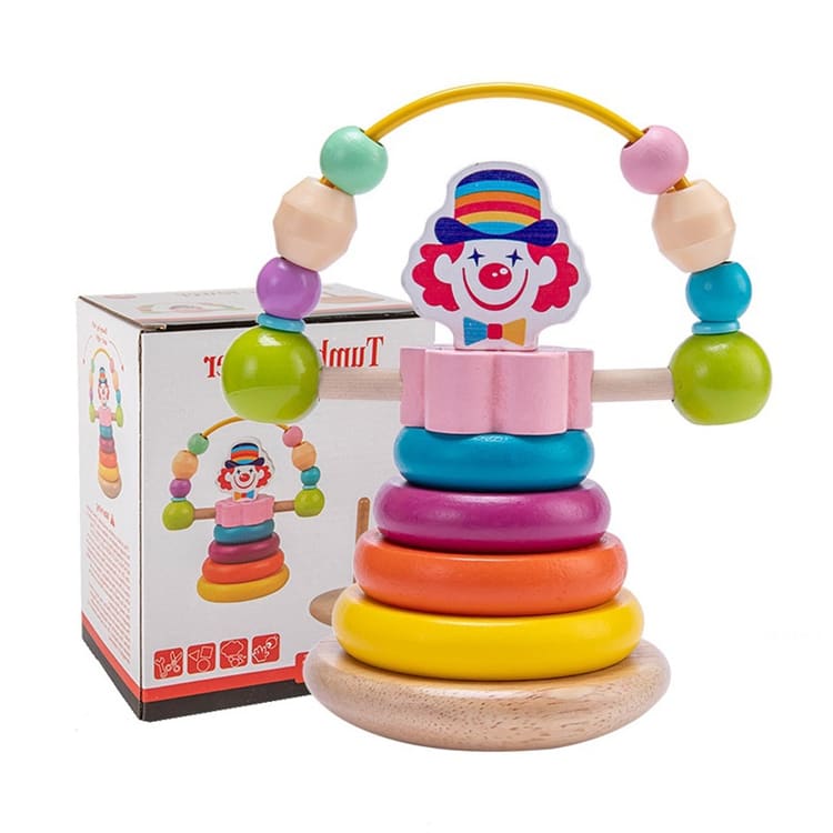 Clown Shape Building stacker Block  package