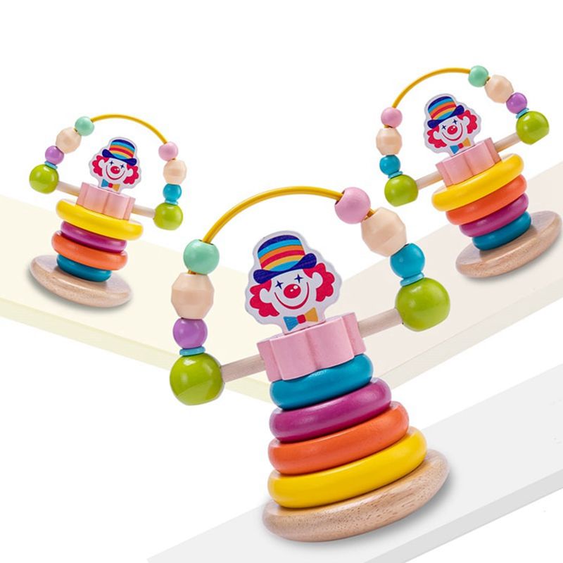 Clown Shape Building stacker Block