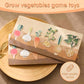  Grow vegetable game toys  high quality wood