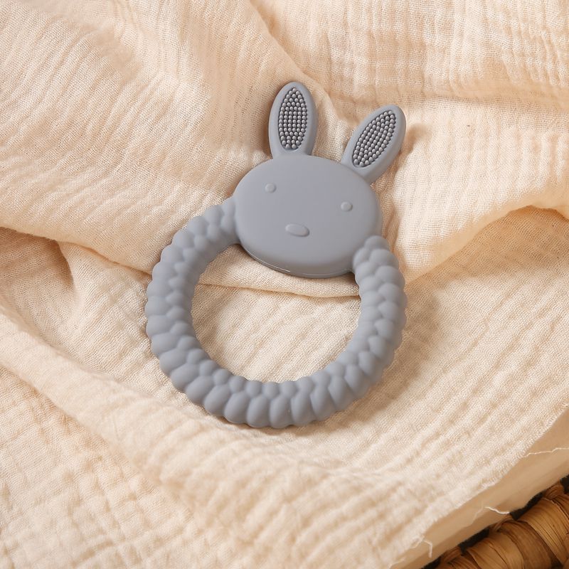 Silicone Rabbit Bracelet Teether - MamimamiHome Baby