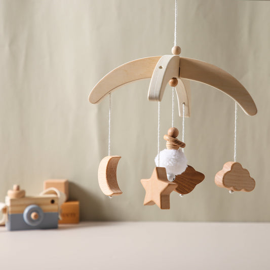 Wooden Interstellar Bed Bell - MamimamiHome Baby