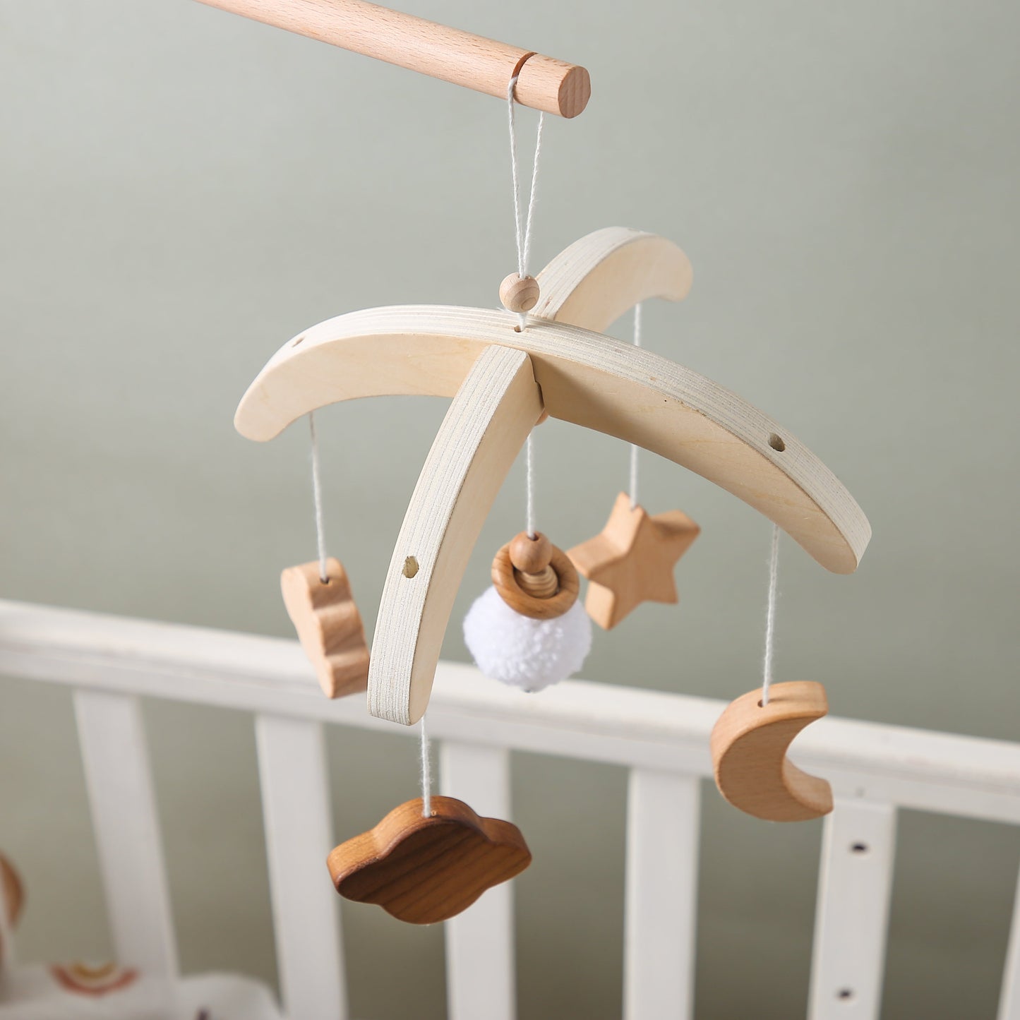 Wooden Interstellar Bed Bell - MamimamiHome Baby