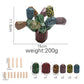 Wooden Sorting Cactus Stacking Balancing Stone Rocks