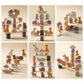 Wooden Animal Balance Blocks Board  Moro Plan