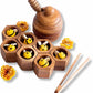 Wooden Beehives Sorting Game