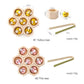 Wooden Beehives Sorting Game size