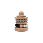 Wooden Natural Building Blocks Color Mung Bean