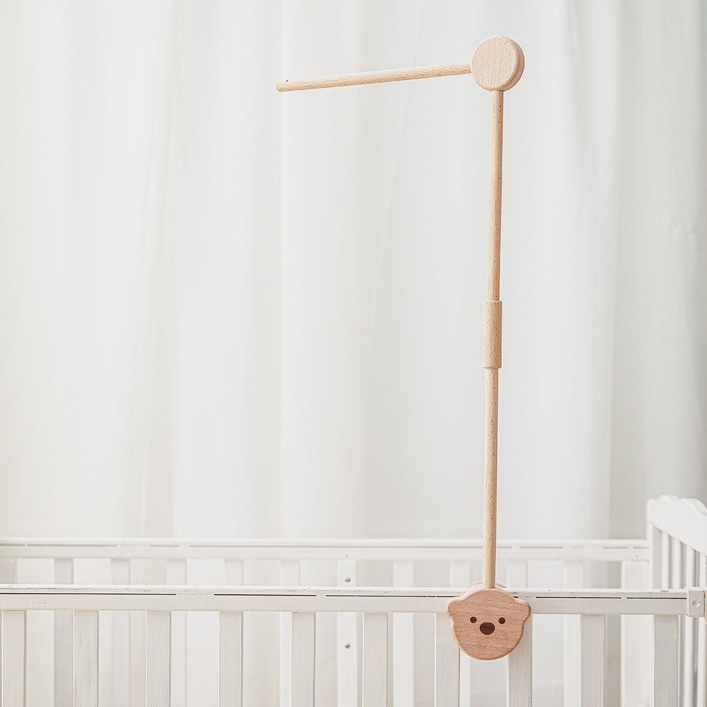 Bear Crib Mobile Holder - MamimamiHome Baby