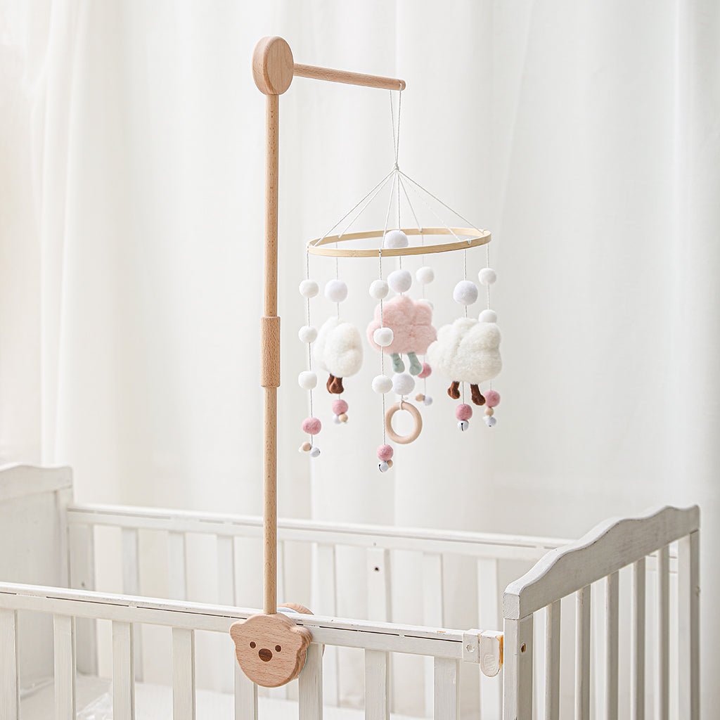 Bear Crib Mobile Holder - MamimamiHome Baby