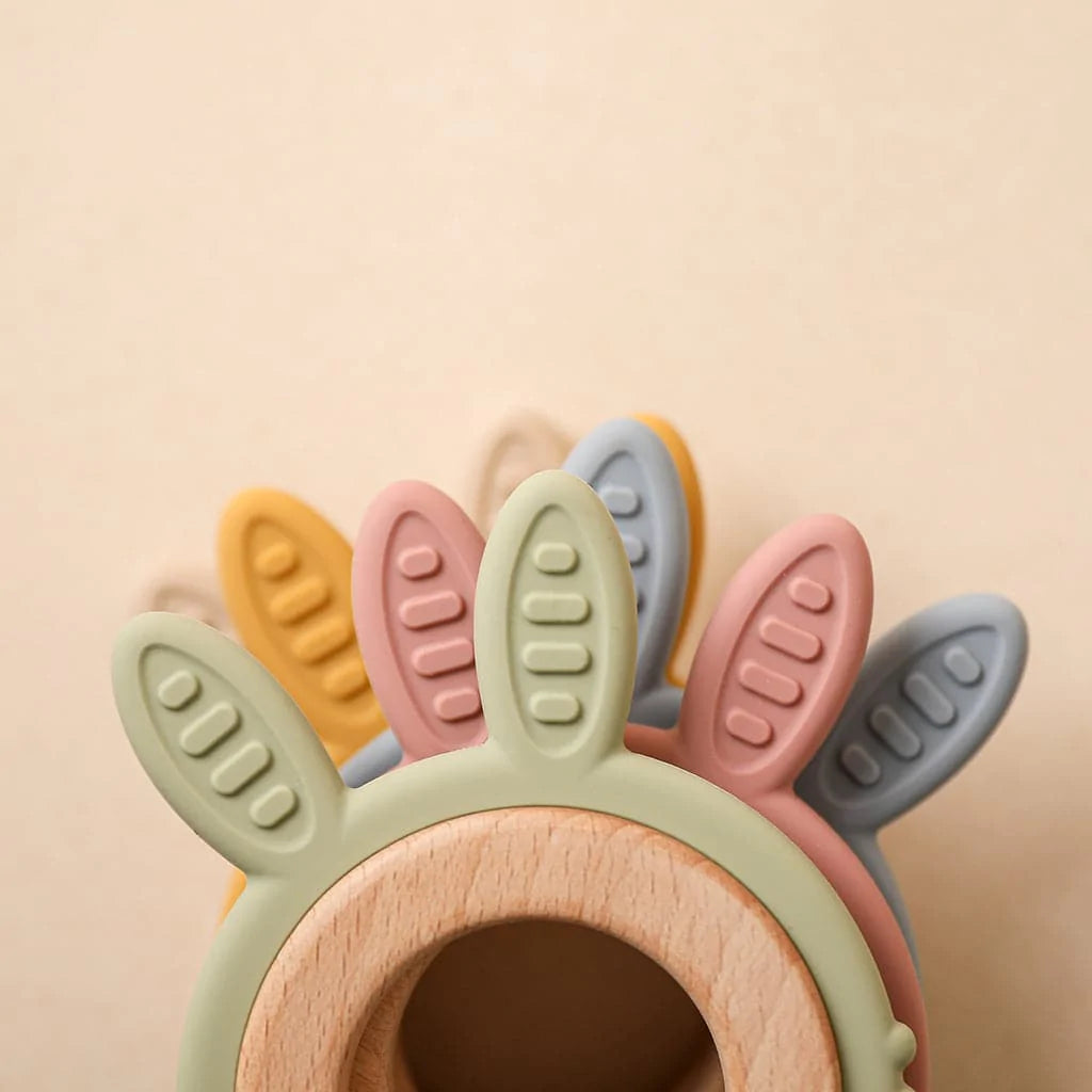 Bunny Teether Ring - MamimamiHome Baby