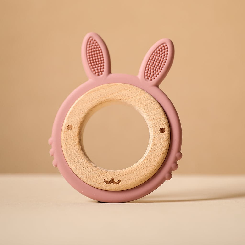 Bunny Teether Ring - MamimamiHome Baby