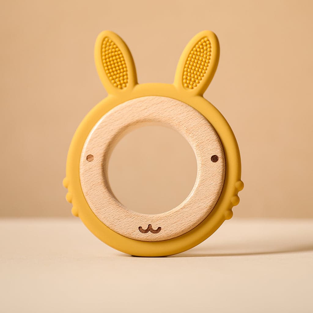 Bunny Teether Ring - MamimamiHome Baby