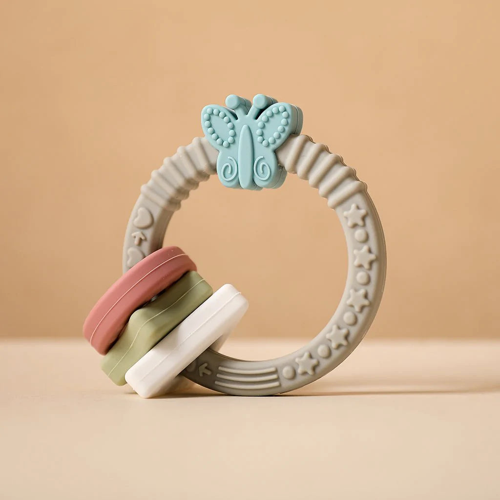 Butterfly Teether Ring - MamimamiHome Baby