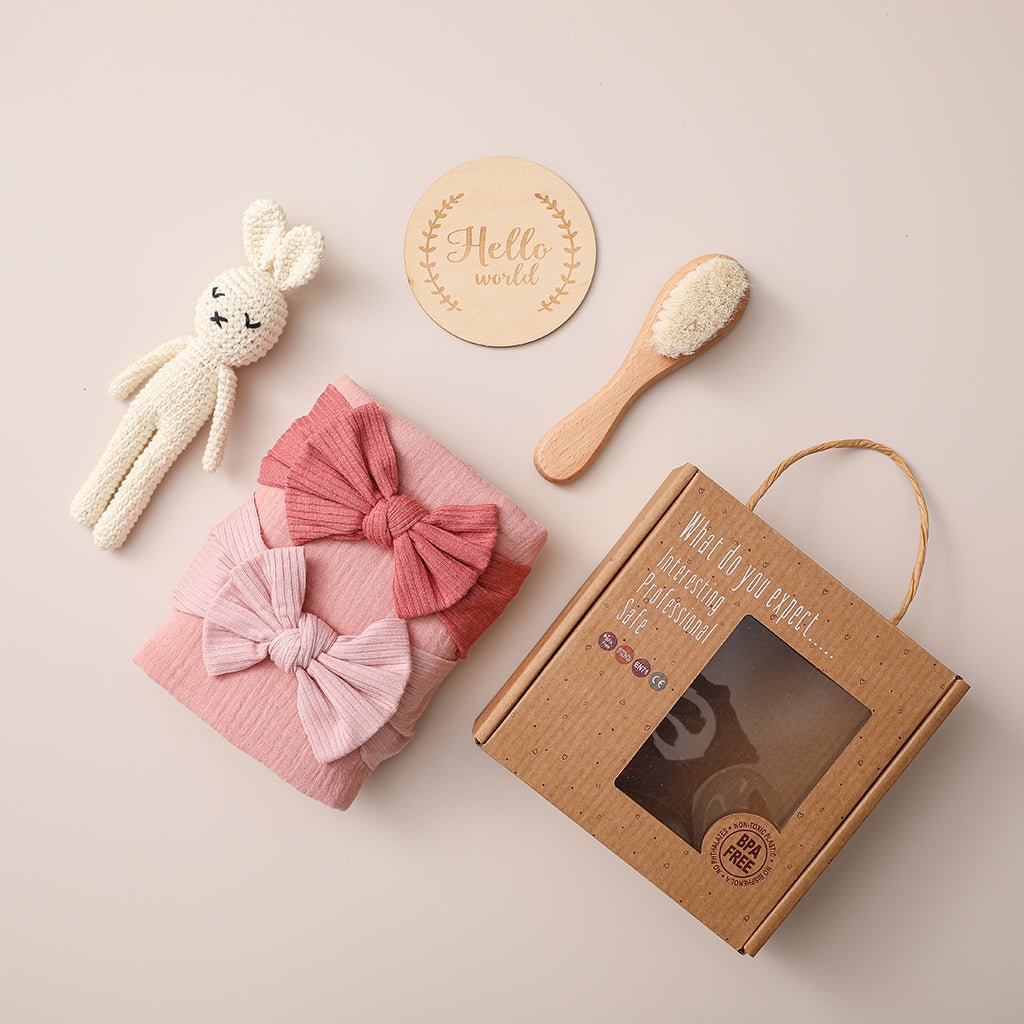 Crochet Bunny Gift Box - MamimamiHome Baby