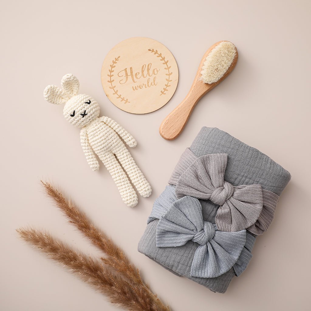 Crochet Bunny Gift Box - MamimamiHome Baby