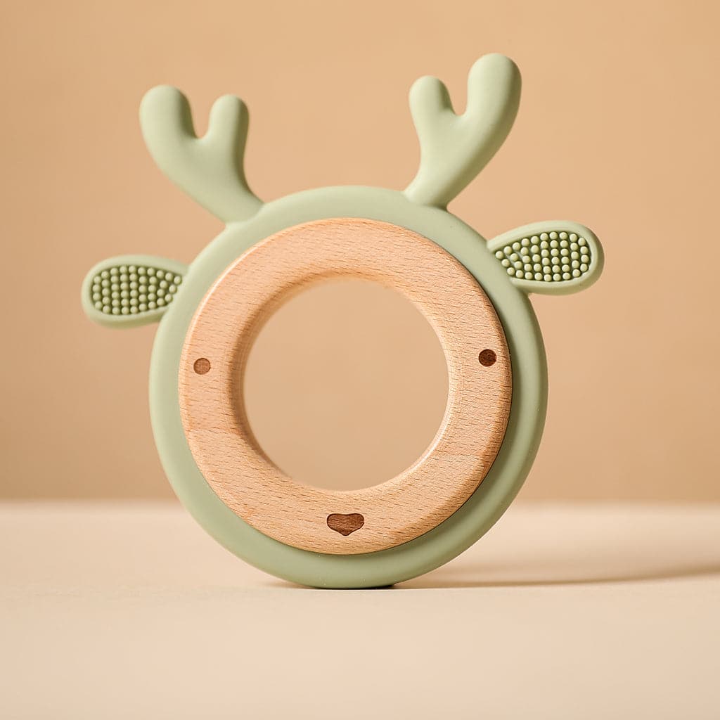 Deer Teether Ring - MamimamiHome Baby