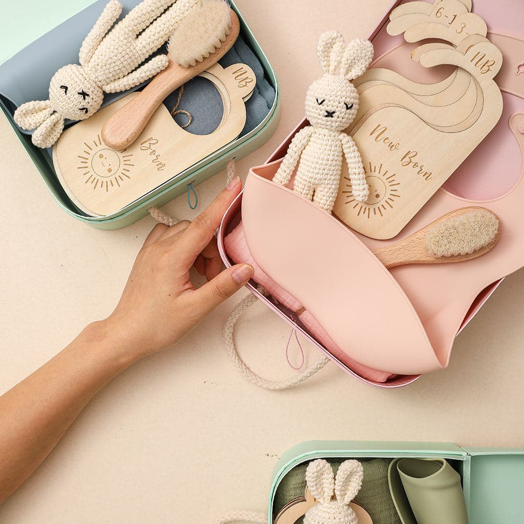 Hello Bunny Gift Box - MamimamiHome Baby