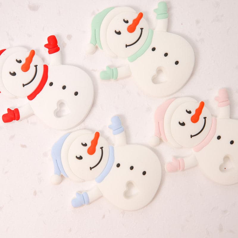 Snowman Teether - MamimamiHome Baby