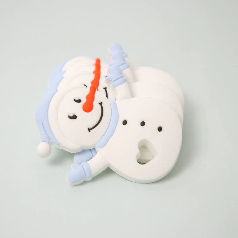 Snowman Teether - MamimamiHome Baby