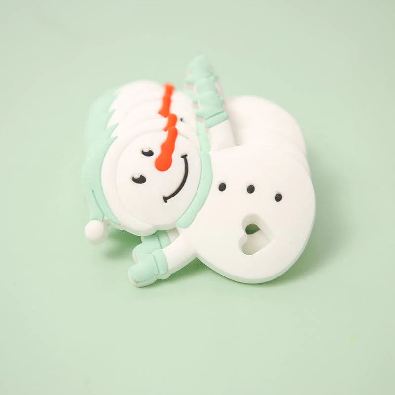 Snowman Teether - MamimamiHome Baby