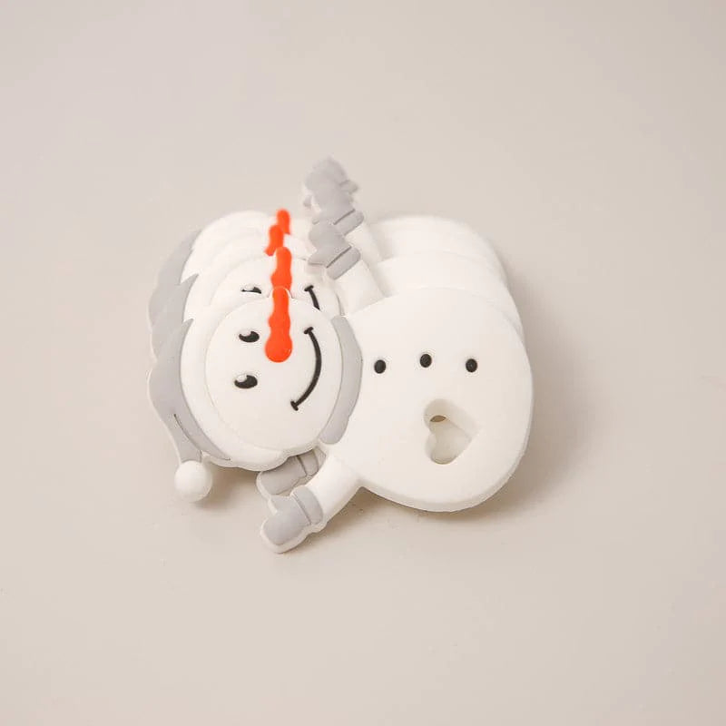 Snowman Teether - MamimamiHome Baby